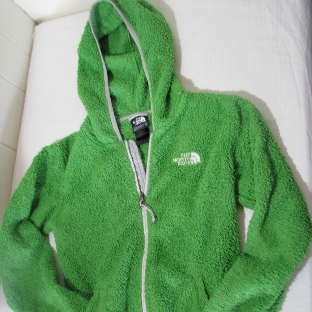 The North Face Long Fleece Hooded Jacket